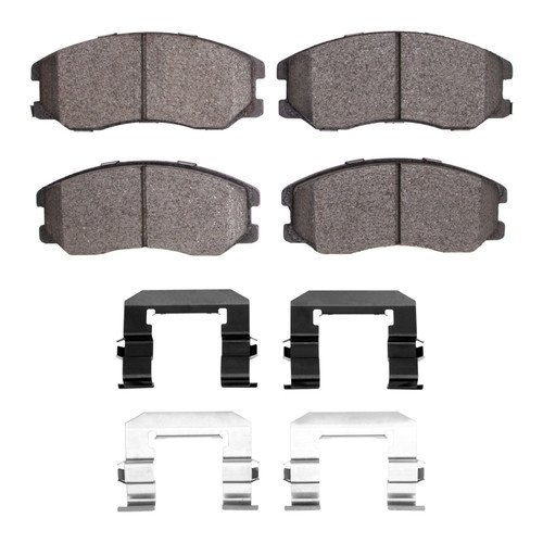 R1 07-15 Chevrolet Captiva Front Semi Met Pads & Hardware Kit