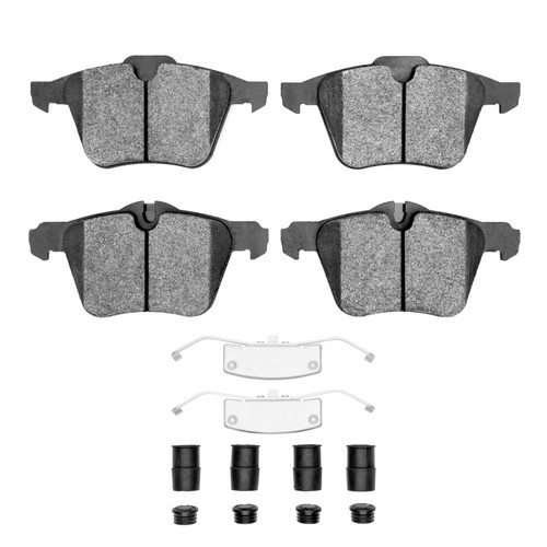 R1 10-19 Jaguar XJ Front Semi Met Pads & Hardware Kit