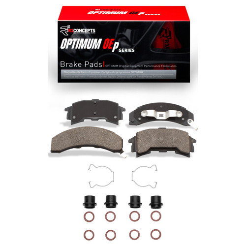 R1 84-88 Pontiac 6000 Rear Optimum OE Pads & Hardware Kit