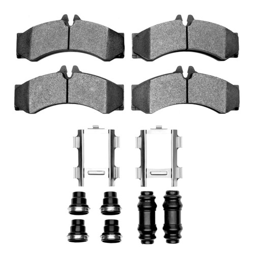 R1 02-06 Dodge Sprinter 2500 Front/Rear Semi Met Pads & Hardware Kit