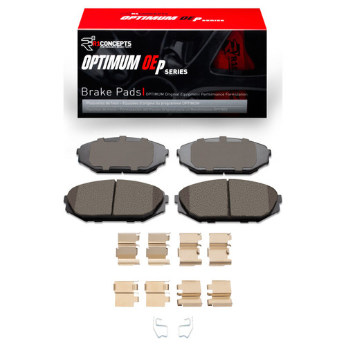 R1 99-04 Acura MDX Front Optimum OE Pads & Hardware Kit