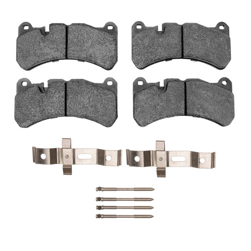 R1 05-11 Mercedes-Benz SLK55 AMG Front Semi Met Pads & Hardware Kit
