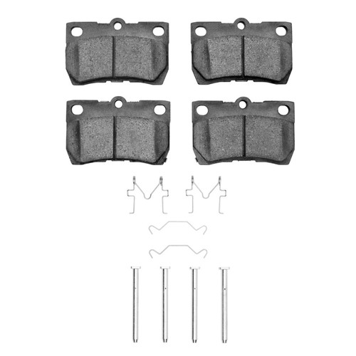 R1 06-13 Lexus IS250 Rear Semi Met Pads & Hardware Kit 2311-1113-01