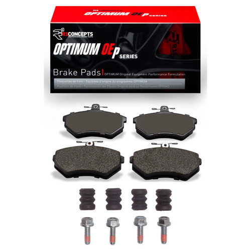 R1 80-96 Audi 5000 Front Optimum OE Pads & Hardware Kit