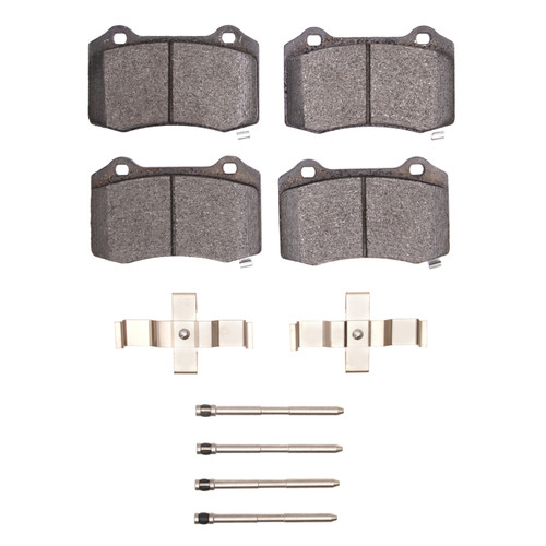 R1 10-16 Hyundai Genesis Coupe Rear Semi Met Pads & Hardware Kit