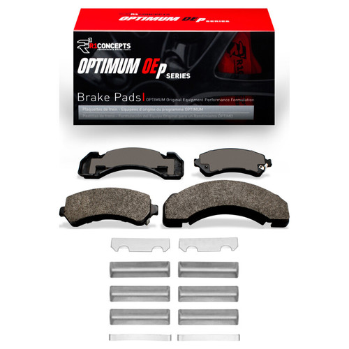 R1 97-99 Chevrolet P30 Front/Rear Optimum OE Pads & Hardware Kit