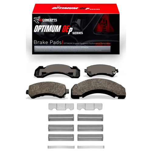 R1 95-00 Chevrolet C3500 Front/Rear Optimum OE Pads & Hardware Kit