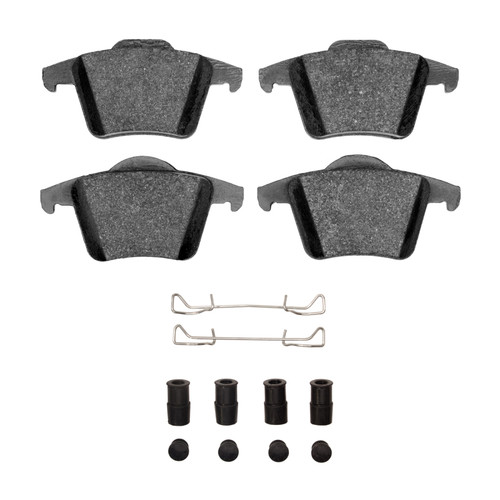 R1 03-14 Volvo XC90 Rear Semi Met Pads & Hardware Kit