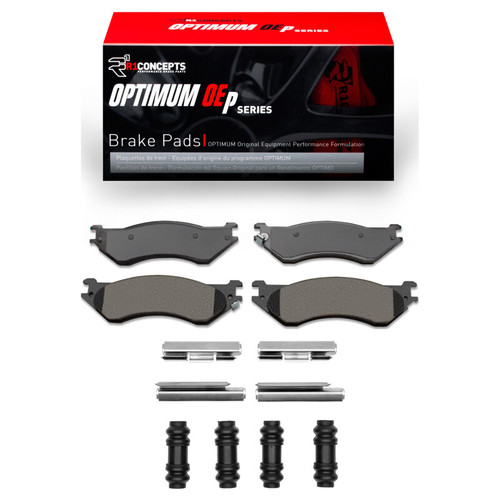 R1 97-04 Dodge Ram 1500 Pickup Front Optimum OE Pads & Hardware Kit