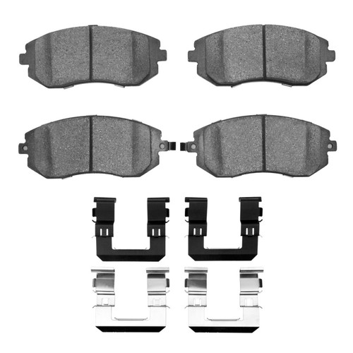 R1 02-12 Saab 9-2X Front Semi Met Pads & Hardware Kit