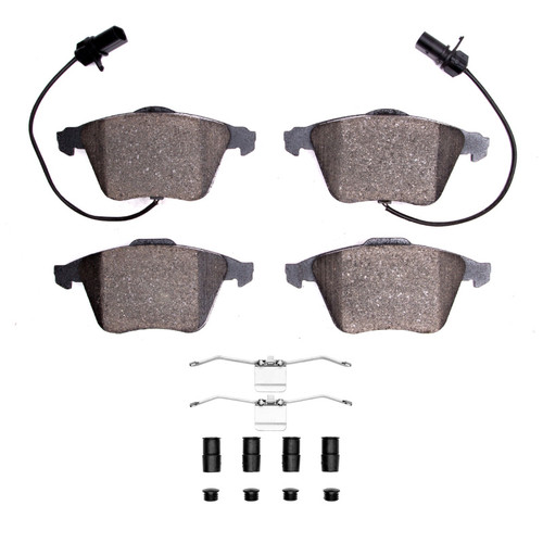 R1 00-11 Audi A4 (USA/Canada) Front Semi Met Pads & Hardware Kit