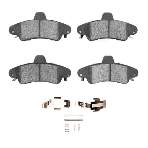 R1 95-04 Ford Contour Rear Semi Met Pads & Hardware Kit