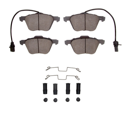 R1 01-03 Volkswagen EuroVan Front Semi Met Pads & Hardware Kit 2311-0880-01