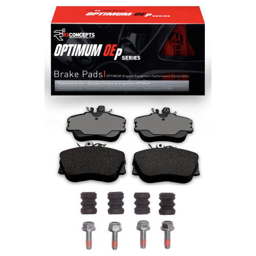 R1 94-98 Mercedes-Benz C230 Front Optimum OE Pads & Hardware Kit