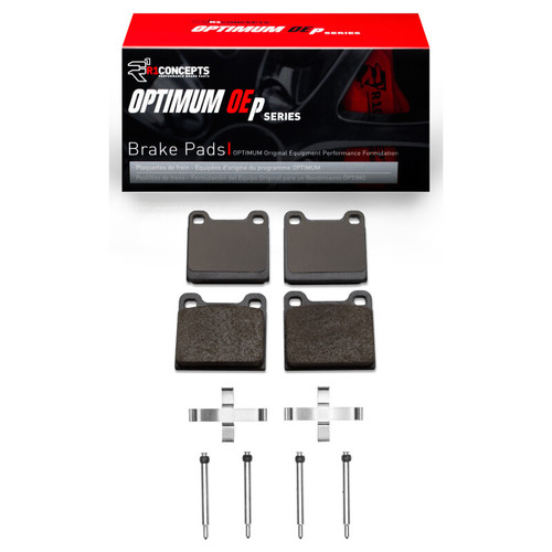 R1 75-04 Volvo GLE Rear Optimum OE Pads & Hardware Kit
