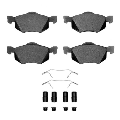 R1 01-07 Ford Escape Front Semi Met Pads & Hardware Kit