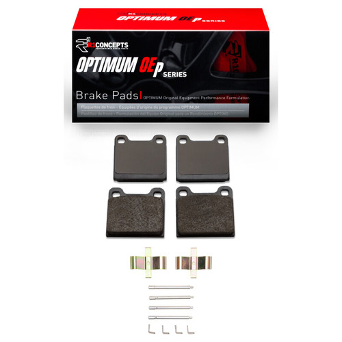 R1 69-83 Porsche 911 Rear Optimum OE Pads & Hardware Kit