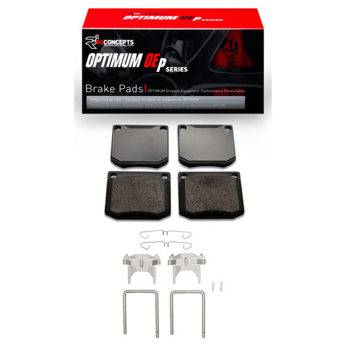 R1 74-80 Saab 99 Front Optimum OE Pads & Hardware Kit