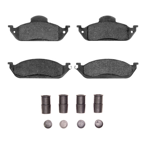 R1 98-05 Mercedes-Benz ML350 Front Semi Met Pads & Hardware Kit