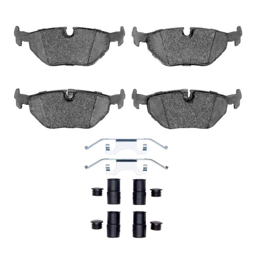R1 96-03 BMW 530I Rear Semi Met Pads & Hardware Kit