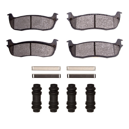 R1 97-11 Ford F-150 RWD Rear Performance Off-Road/Tow Brake Pads & Hardware Kit