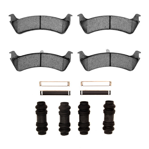 R1 95-02 Ford Explorer Sport Rear Semi Met Pads & Hardware Kit