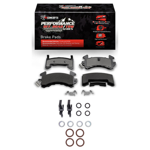 R1 78-03 Buick Century Front Performance Off-Road/Tow Brake Pads & Hardware Kit