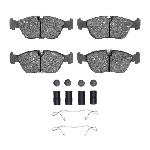R1 93-04 Volvo C70 Front Semi Met Pads & Hardware Kit
