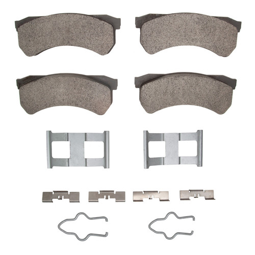 R1 16-24 Freightliner MT35 Front/Rear Semi Met Pads & Hardware Kit