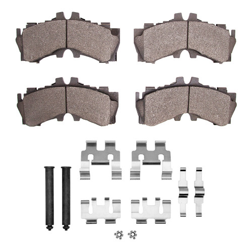 R1 18-25 Lexus LS500 Front Semi Met Pads & Hardware Kit