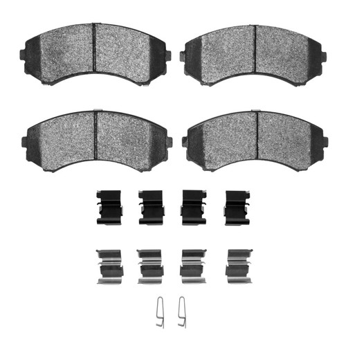 R1 92-93 Mazda MPV Front Semi Met Pads & Hardware Kit