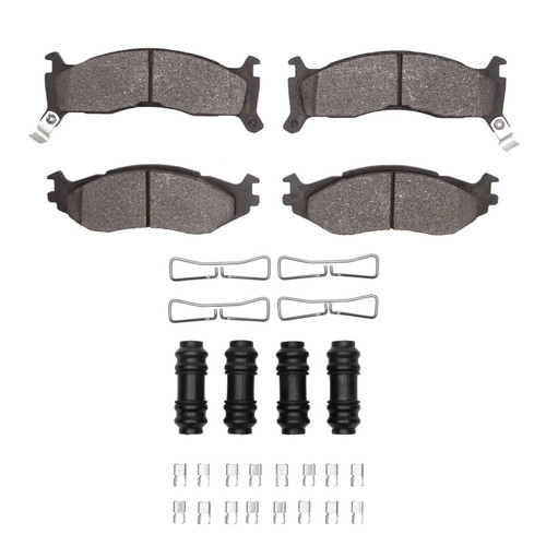 R1 91-95 Chrysler New Yorker Front Semi Met Pads & Hardware Kit