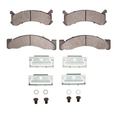 R1 73-79 Dodge M350 Front Semi Met Pads & Hardware Kit