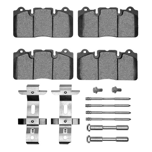 R1 14-20 Jaguar F-Type Front Semi Met Pads & Hardware Kit