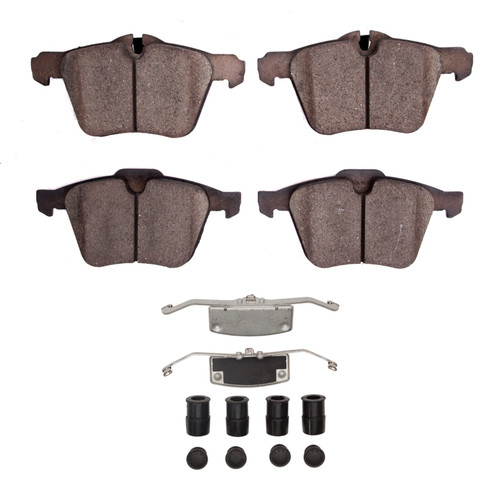 R1 13-21 Jaguar F-Type Front Semi Met Pads & Hardware Kit