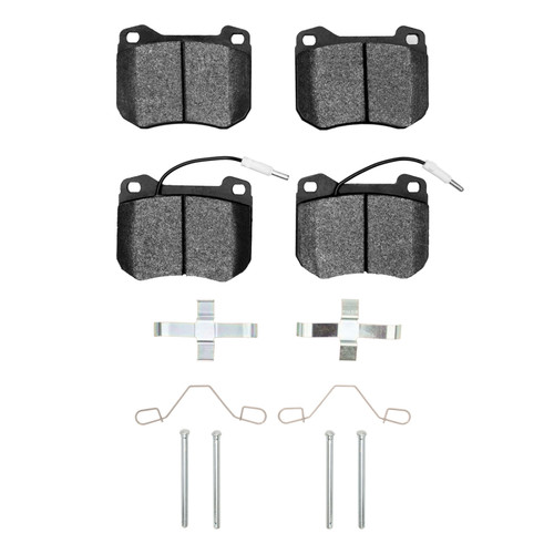 R1 80-89 Peugeot 505 Front Semi Met Pads & Hardware Kit