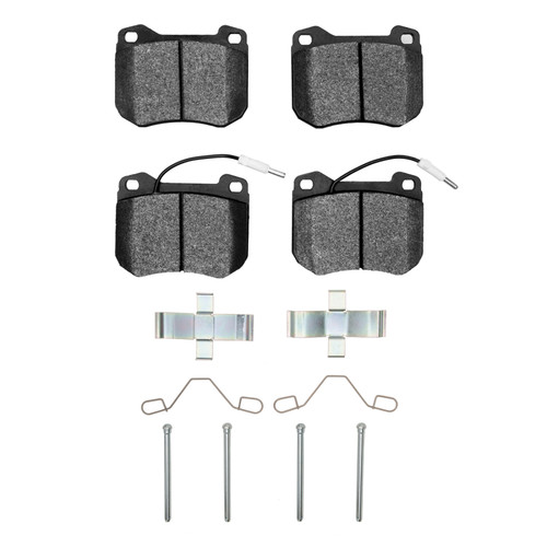 R1 77-89 Peugeot 505 Front Semi Met Pads & Hardware Kit