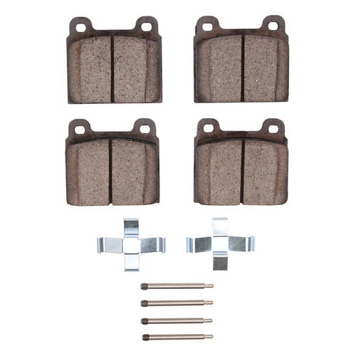 R1 72-85 Volkswagen Vanagon Front Semi Met Pads & Hardware Kit