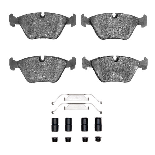R1 87-05 BMW 740I Front Semi Met Pads & Hardware Kit