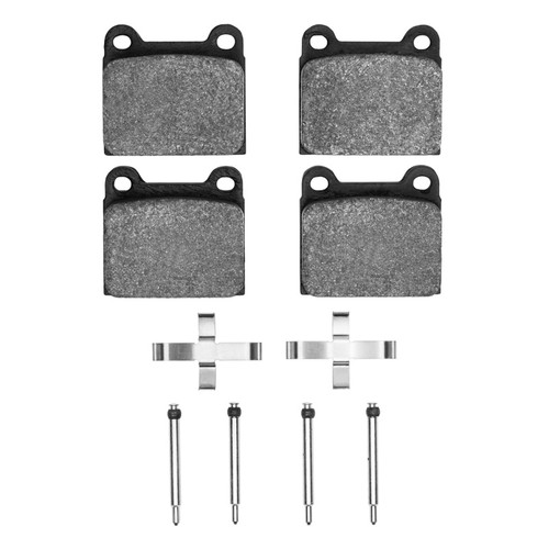 R1 75-04 Volvo C70 Rear Semi Met Pads & Hardware Kit