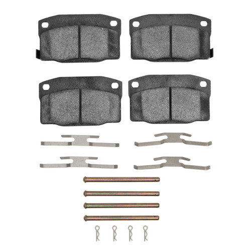 R1 88-90 Pontiac 6000 Rear Semi Met Pads & Hardware Kit