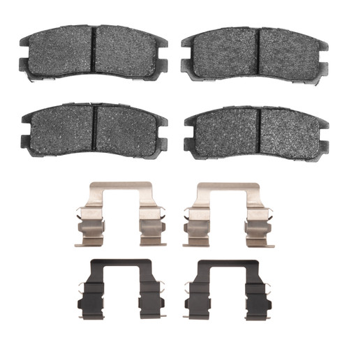 R1 88-99 Dodge Stealth Rear Semi Met Pads & Hardware Kit
