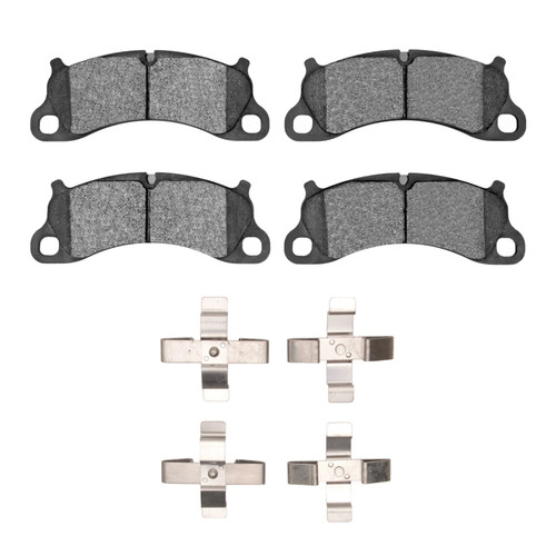 R1 12-16 Porsche Boxster Front Semi Met Pads & Hardware Kit