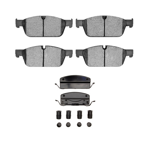 R1 13-19 Mercedes-Benz GLE400 Front Semi Met Pads & Hardware Kit