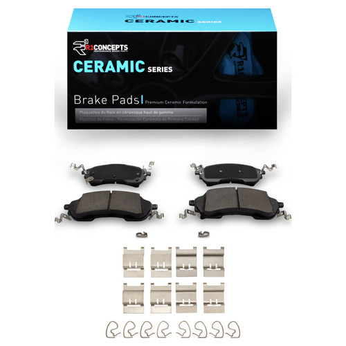 R1 21-25 Ford Ranger (USA/Canada) Rear Ceramic Pads & Hardware Kit