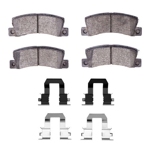 R1 94-97 Toyota Celica Rear Semi Met Pads & Hardware Kit