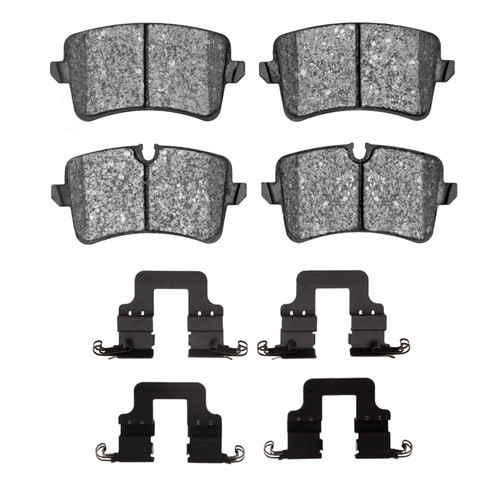 R1 12-13 Audi A6 (USA/Canada) Rear Semi Met Pads & Hardware Kit