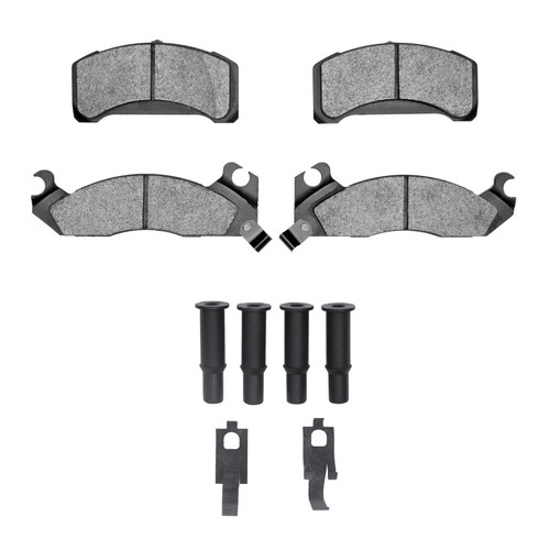 R1 82-82 Ford Fairmont Front Semi Met Pads & Hardware Kit