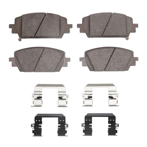 R1 21-26 Genesis G80 Front Ceramic Pads & Hardware Kit