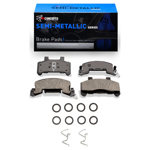 R1 80-89 Buick Century Front Semi Met Pads & Hardware Kit